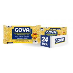 Goya Foods Golden Hominy Corn, Dry, 16 Ounce (Pack of 24)