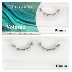 Lilac St - Originals Natural Faux Eyelash Clusters (12mm) - Soft, Natural Look - DIY Lash Extension Wisps - Lightweight & Lifelike - Lasts 10 Days - Cruelty Free, Vegan, Women Founded - 10 Lashes