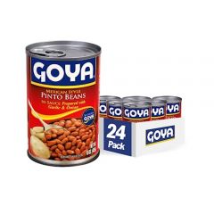 Goya Foods Mexican Style Pinto Beans, 15 Ounce (Pack of 24)