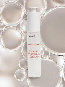 SONAGE Pom Crush Detox Enzyme Mask: Probiotic Face Mask | Exfoliates, Detoxifies & Glows with Pumpkin, Papaya, Figs, and Astaxanthin