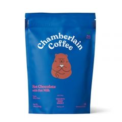 Chamberlain Coffee Hot Chocolate With Oat Milk - Organic Vegan Hot Chocolate Mix - Deep, Velvety Oat Milk Hot Cocoa - Hot or Iced Drink - 16 Servings Per Bag - 10 oz