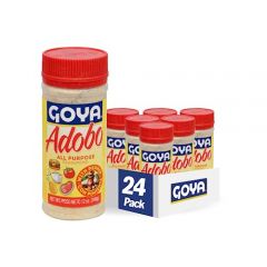 Goya Foods Adobo All Purpose Seasoning with Pepper, 12-Ounce (Pack of 24)