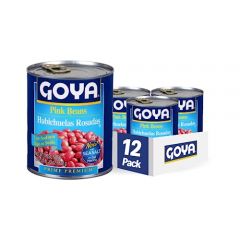 Goya Foods Low Sodium Pink Beans, 29 Ounce (Pack of 12)