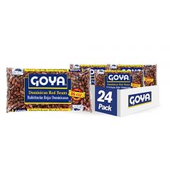 Goya Foods Dominican Red Beans, Dry, 16 Ounce (Pack of 24)