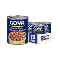 Goya Foods Roman Beans, 29 Ounce (Pack of 12)