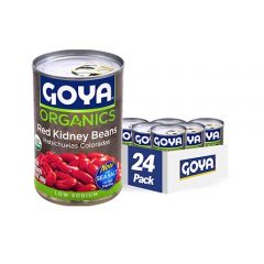 oya Foods Organic Red Kidney Beans, 15.5 Ounce (Pack of 24)