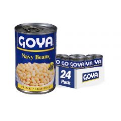 Goya Foods Navy Beans, 15.5 Ounce (Pack of 24)