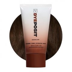 Good Dye Young Color Depositing Mask, DYEposit Color Depositing Conditioner, Toning Treatment, Tone & Enhance Color-Treated Hair - Semi Permanent Hair Dye, Vegan and Cruelty-Free (Chocolate) 4 fl oz