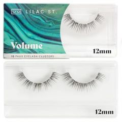 Lilac St - Originals Natural Faux Eyelash Clusters (14mm) - Soft, Natural Look - DIY Lash Extension Wisps - Lightweight & Lifelike - Lasts 10 Days - Cruelty Free, Vegan, Women Founded - 10 Lashes