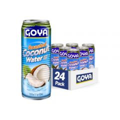 Goya Foods Roasted Coconut Juice, 17.6 Fl Oz (Pack of 24)