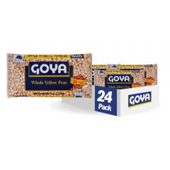 Goya Foods Whole Yellow Peas, Dry, 16 Ounce (Pack of 24)