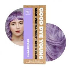 Good Dye Young Semi Permanent Purple Hair Dye (Stoned Pony) ? UV Protective Temporary Hair Color Lasts 15-24+ Washes ? Conditioning Purple Hair Dye