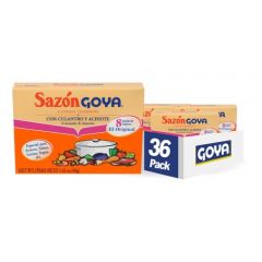 Goya Foods Saz? Seasoning with Coriander & Annatto, 1.41 Ounce (Pack of 36)