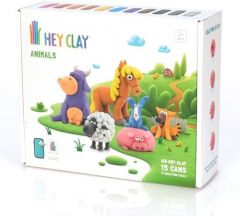 Fat Brain Toys Hey Clay Eco Cars - Clay Kit with Interactive App, Kids & Tweens