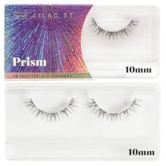 Lilac St - Feather Natural Faux Eyelash Clusters (14mm) - Cat Eye Look - DIY Lash Extension Wisps - Lightweight & Lifelike - Lasts 10 Days - Cruelty Free, Vegan, Women Founded - 10 Lashes