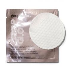 goop beauty 15% Glycolic Acid Overnight Peel | Exfoliating Pads Inspired by a Professional Chemical Peel | 12 pack