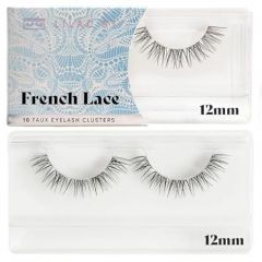 Lilac St - Midnight Dramatic Faux Eyelash Clusters (16mm) - Dark & Lush - DIY Lash Extension Wisps - Lightweight & Lifelike - Lasts 10 Days - Cruelty Free, Vegan, Women Founded - 10 Lashes