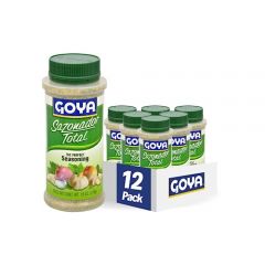 Goya Foods Sazonador Total Seasoning, 18 Ounce (Pack of 12)