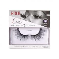 KISS Lash Couture Triple Push-up False Eyelashes, 'Halloween 02', Includes, Contact Lens Friendly, Easy to Apply, Reusable Strip Lashes