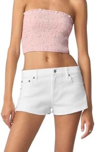 florence by mills Women's Cheeky Low-Rise Denim Short