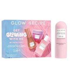 Glow Recipe Plum Plump Hyaluronic Acid Face Cream (50 ml) + Mini Travel Size (20 ml) - Daily Hydrating Skin Moisturizer to Plump, Balance, and Brighten Skin - Vegan Whipped Gel for a Daily, Dewy Glow