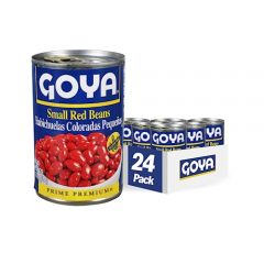 Goya Small Red Kidney Beans, Gluten Free, Vegan, 15.5 Ounces (Pack Of 24)