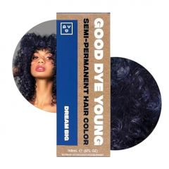 Good Dye Young Semi Permanent Blue Hair Dye (Dream Big) ? UV Protective Temporary Hair Color Lasts 15-24+ Washes ? Conditioning Blue Hair Dye