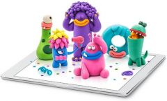 Fat Brain Toys Hey Clay Poop Oops - Clay Kit with Interactive App, Kids & Tweens