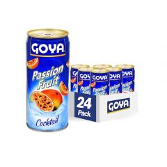 Goya Foods Passion Fruit Cocktail, 9.6 Fl Oz (Pack of 24)