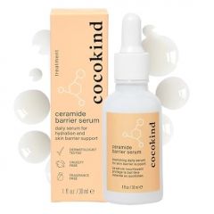 Cocokind Vitamin C Glow Serum with Azelaic Acid and Sea Grape Caviar for Bright and Even Skin, 1 Fl Oz