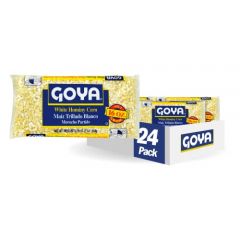 Goya Foods White Hominy Corn, Dry, 16 Ounce (Pack of 24)