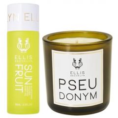 Ellis Brookly SALT Body Oil & FABLE Scented Candle Bundle