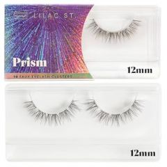 Lilac St - Feather Natural Faux Eyelash Clusters (16mm) - Cat Eye Look - DIY Lash Extension Wisps - Lightweight & Lifelike - Lasts 10 Days - Cruelty Free, Vegan, Women Founded - 10 Lashes