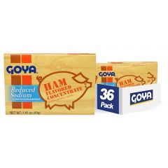 Goya Foods Ham Flavored Concentrate, Reduced Sodium, 1.41 Ounce