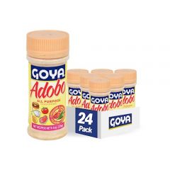 Goya Foods Adobo All Purpose Seasoning with Coriander & Annatto, 8 Ounce (Pack of 24)