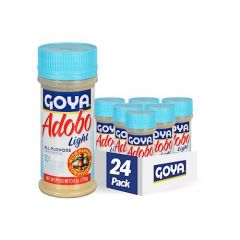 Goya Foods Adobo Light with Pepper, 8-Ounce (Pack of 24)