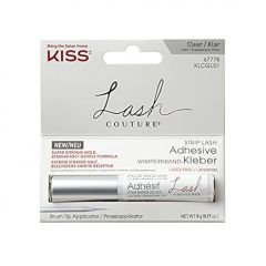 KISS Lash Couture, Lash Glue, Super Strong Strip Lash Adhesive, White, Includes Lash Adhesive, Long Lasting Wear, Can Be Used with Strip Lashes and Lash Clusters