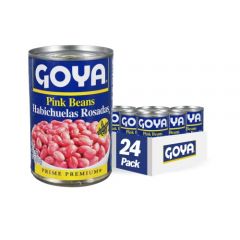 Goya Foods Pink Beans, 15.5 Ounce (Pack of 24)