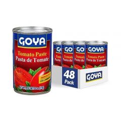 Goya Foods Tomato Paste, 6 Ounce (Pack of 48)