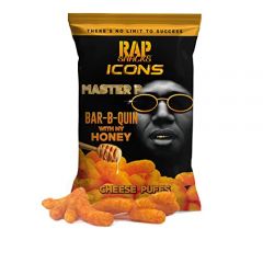 Rap Snacks Master P Bar-B-Quin' With My Honey Cheese Puffs 2.5 Oz Bags-Pack of 6