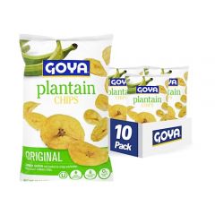 Goya Foods Plantain Chips, 10 Ounce (Pack of 10)