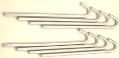 Home Court Hook Stake Set - Heavy Duty - 16S8