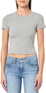 florence by mills Women's Bright Side Fitted Crew