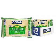 Goya Organic Thai Jasmine Rice, Fat Free, Sodium Free, Vegan, Kosher Friendly, 32 Ounce(Pack of 20)