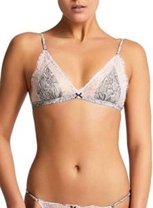 Womens WIld Triangle Soft Cup Bra, M, Diamond Geo