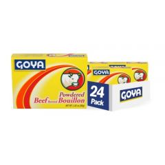 Goya Foods Powdered Beef Bouillion, 2.82 Ounce (Pack of 24)