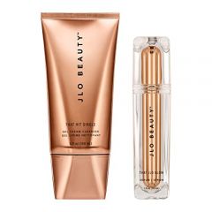 JLO BEAUTY That Two-Step Glow Holiday Duo | Includes 1 Oz That JLO Glow Serum and 5 Oz That Hit Single Gel Cream Cleanser, Cleans, Brightens, Hydrates and Removes Makeup for Smooth and Radiant Skin