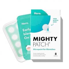 Hero Cosmetics Mighty Patch™ Mini Invisible+ Patches – Extra Small Daytime Hydrocolloid Acne Pimple Patches for Covering Zits and Blemishes, Blends Into Skin and Barely There (30ct 10mm Patches)