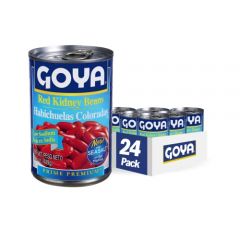 Goya Foods Low Sodium Red Kidney Beans, 15.5 Ounce (Pack of 24)