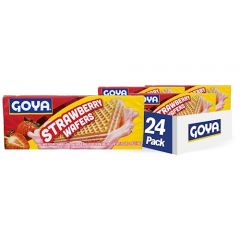 Goya Foods Strawberry Wafers, 4.94 Ounce (Pack of 24)